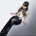 Latex top,handmade textured latex limited edition