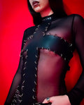 Leather top cross