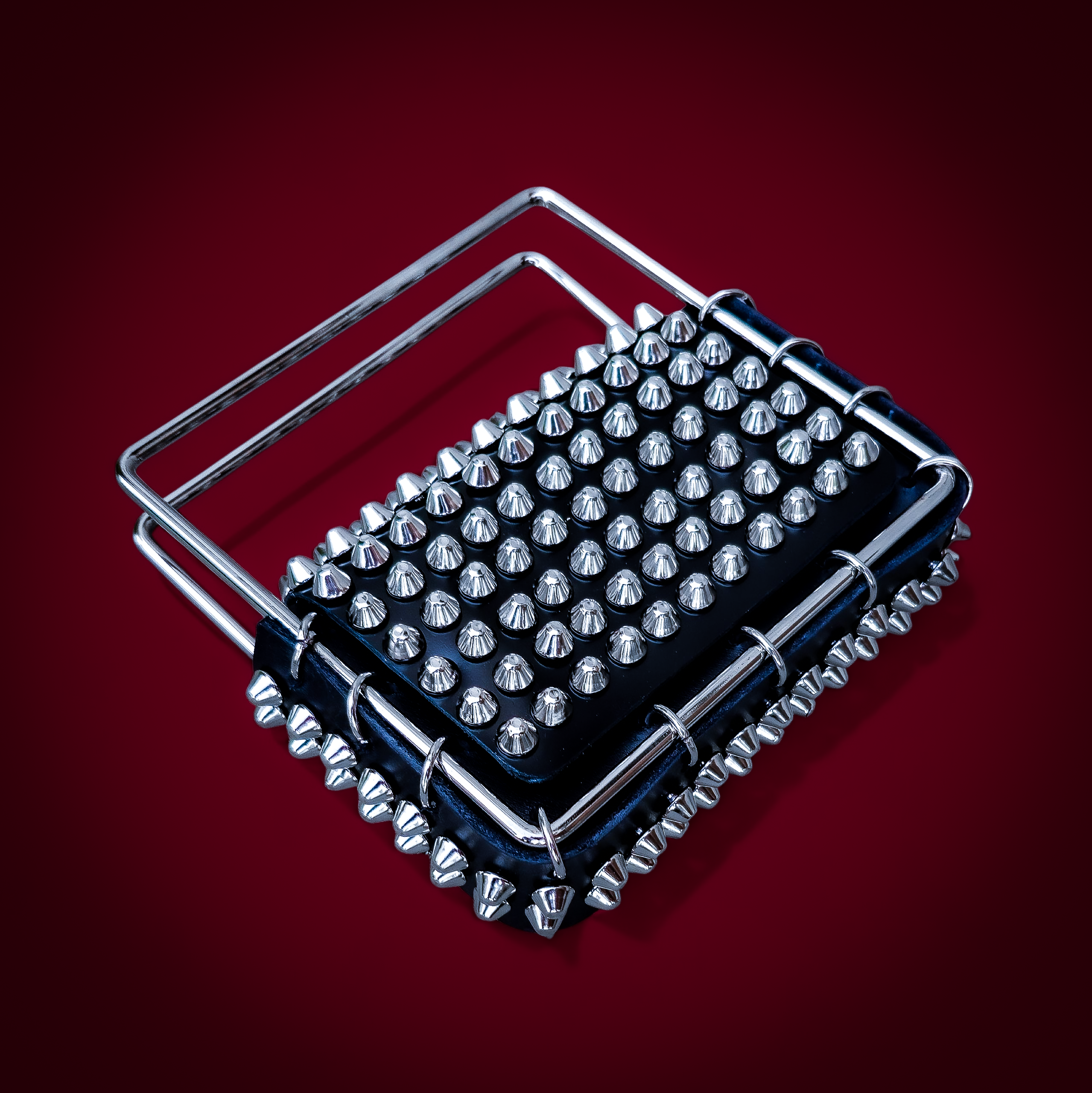 Leather bag limited adition with rivets