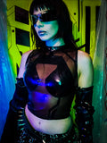 Cyberpunk latex top