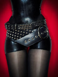 Leather belt